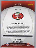 2024 Panini Totally Certified #178 Joe Montana San Francisco 49ers