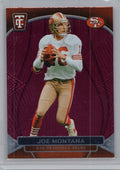 2024 Panini Totally Certified #178 Joe Montana Mirror Maroon San Francisco 49ers