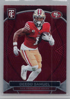 2024 Panini Totally Certified #82 Deebo Samuel Mirror Maroon San Francisco 49ers