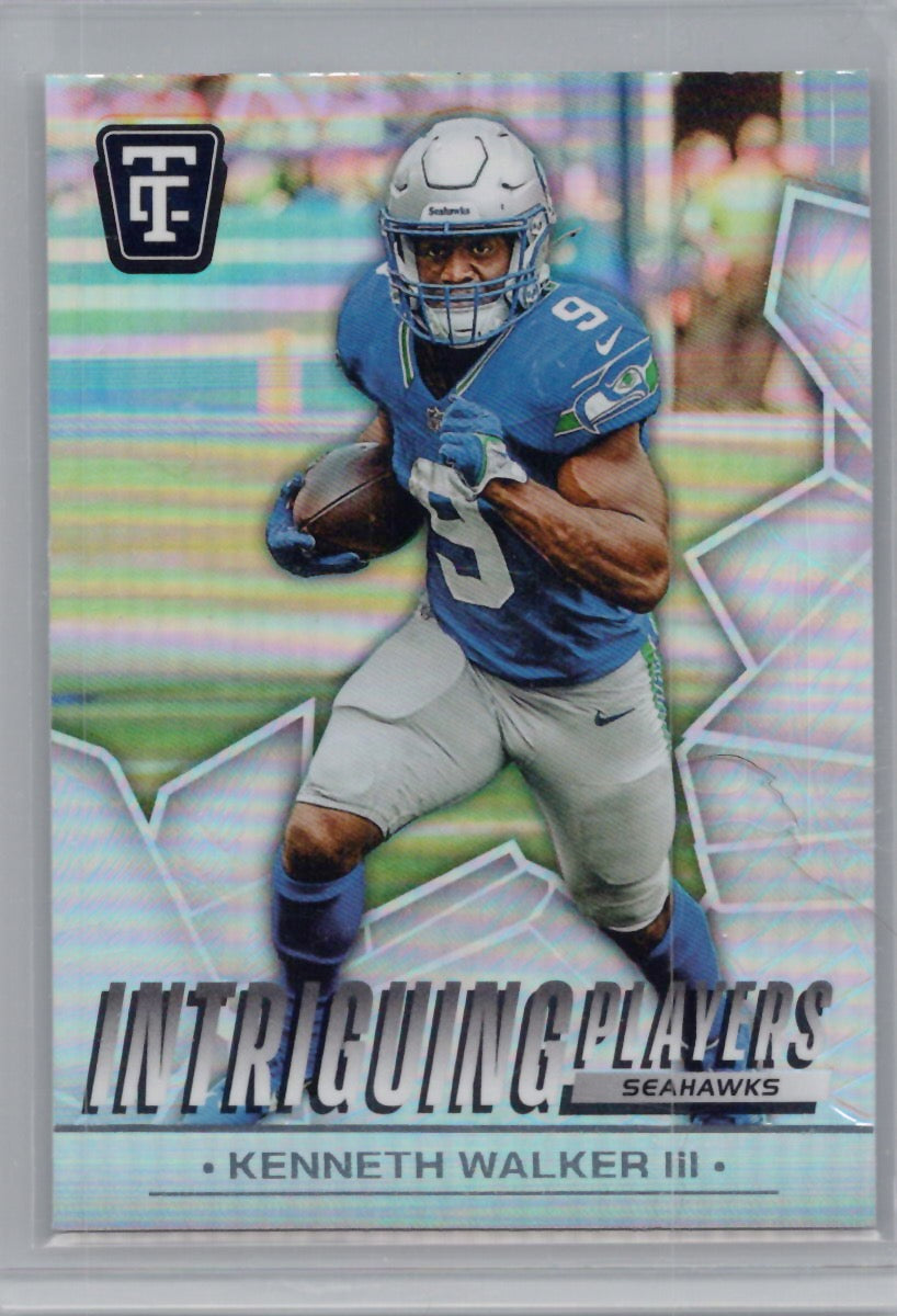 2024 Panini Totally Certified #13 Kenneth Walker III Intriguing Players Mirror Seattle Seahawks