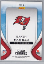 2024 Panini Totally Certified #9 Baker Mayfield Franchise Foundations Tampa Bay Buccaneers