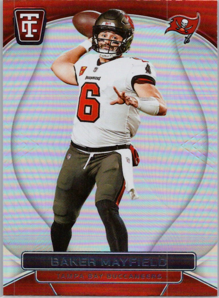 2024 Panini Totally Certified #87 Baker Mayfield Tampa Bay Buccaneers