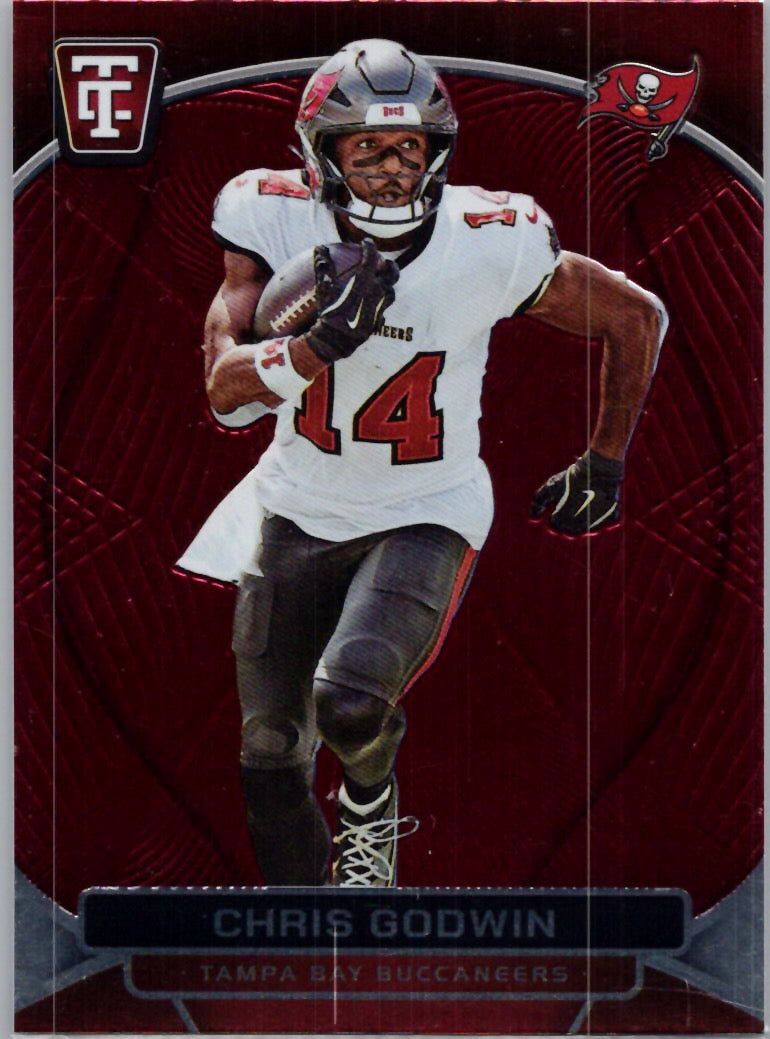 2024 Panini Totally Certified #89 Chris Godwin Mirror Maroon Tampa Bay Buccaneers