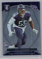 2024 Panini Totally Certified #126 J.C. Latham Tennessee Titans