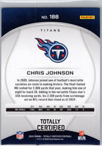 2024 Panini Totally Certified #188 Chris Johnson Tennessee Titans