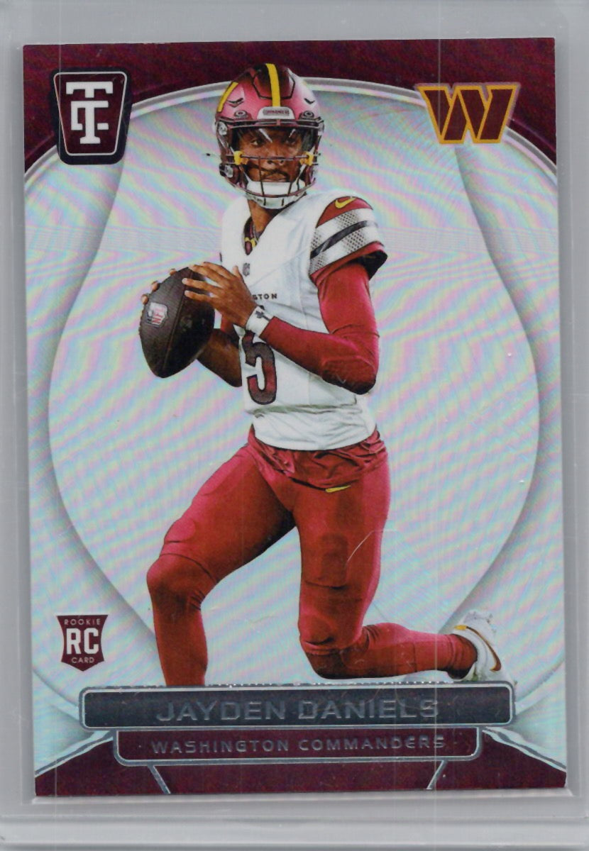 2024 Panini Totally Certified #138 Jayden Daniels Washington Commanders