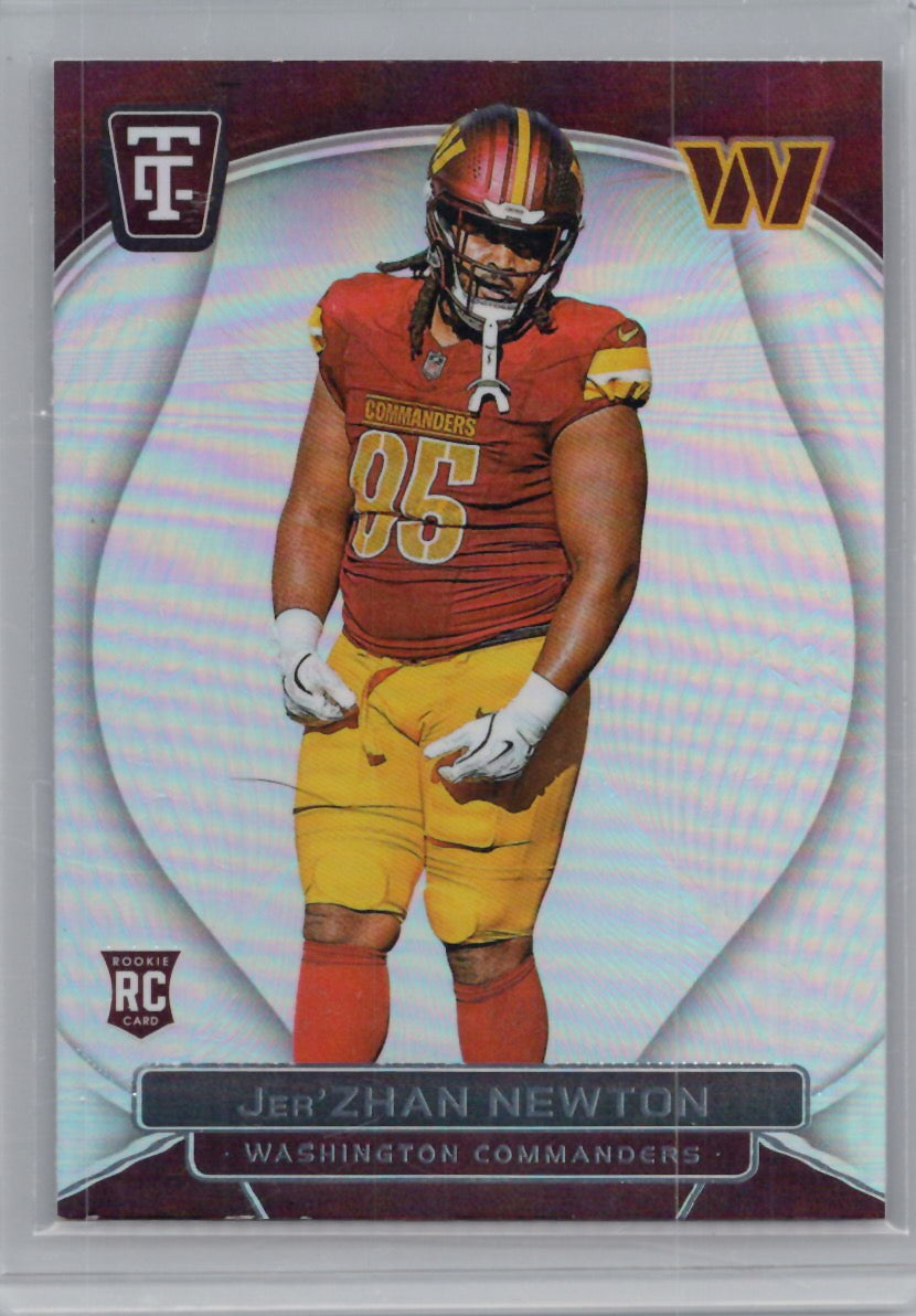 2024 Panini Totally Certified #142 Jer'Zhan Newton Washington Commanders