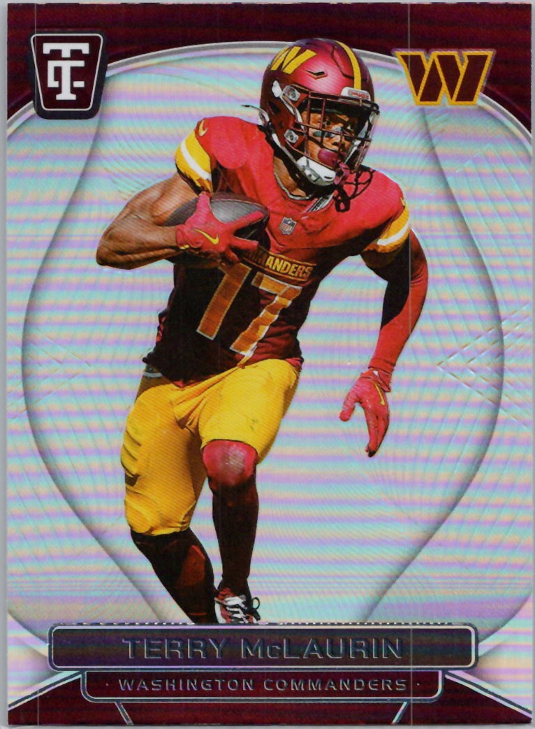 2024 Panini Totally Certified #96 Terry McLaurin Washington Commanders