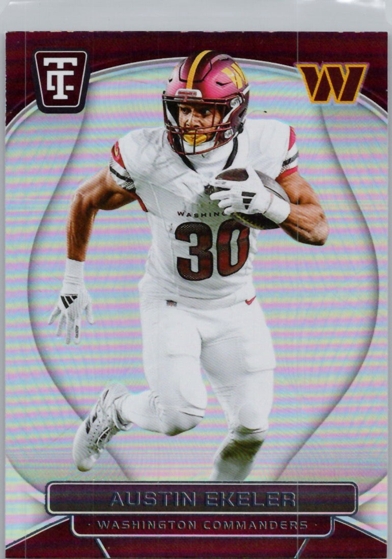 2024 Panini Totally Certified #95 Austin Ekeler Washington Commanders