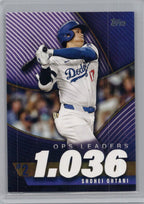 2025 Topps #OPS-2 Shohei Ohtani OPS Leaders Los Angeles Dodgers
