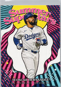 2025 Topps #SS-22 Teoscar Hernández Summer Superstars Los Angeles Dodgers