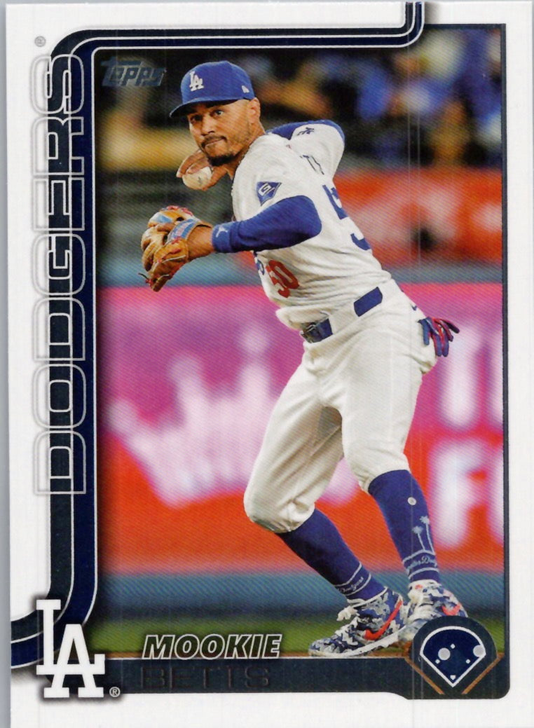 2025 Topps #500 Mookie Betts Los Angeles Dodgers