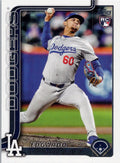 2025 Topps #513 Edgardo Henriquez Los Angeles Dodgers