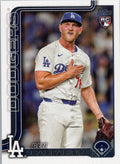 2025 Topps #384 Ben Casparius Los Angeles Dodgers