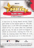 2025 Topps #SMLB-52 Blake Snell Stars of MLB Los Angeles Dodgers