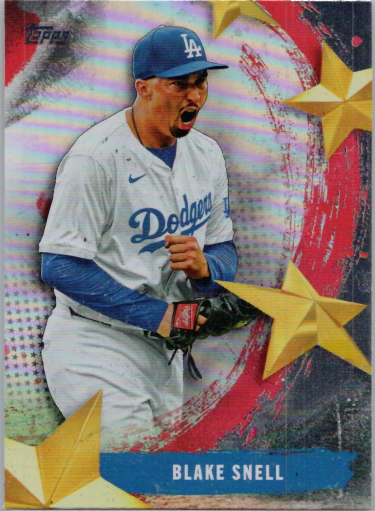2025 Topps #SMLB-52 Blake Snell Stars of MLB Los Angeles Dodgers