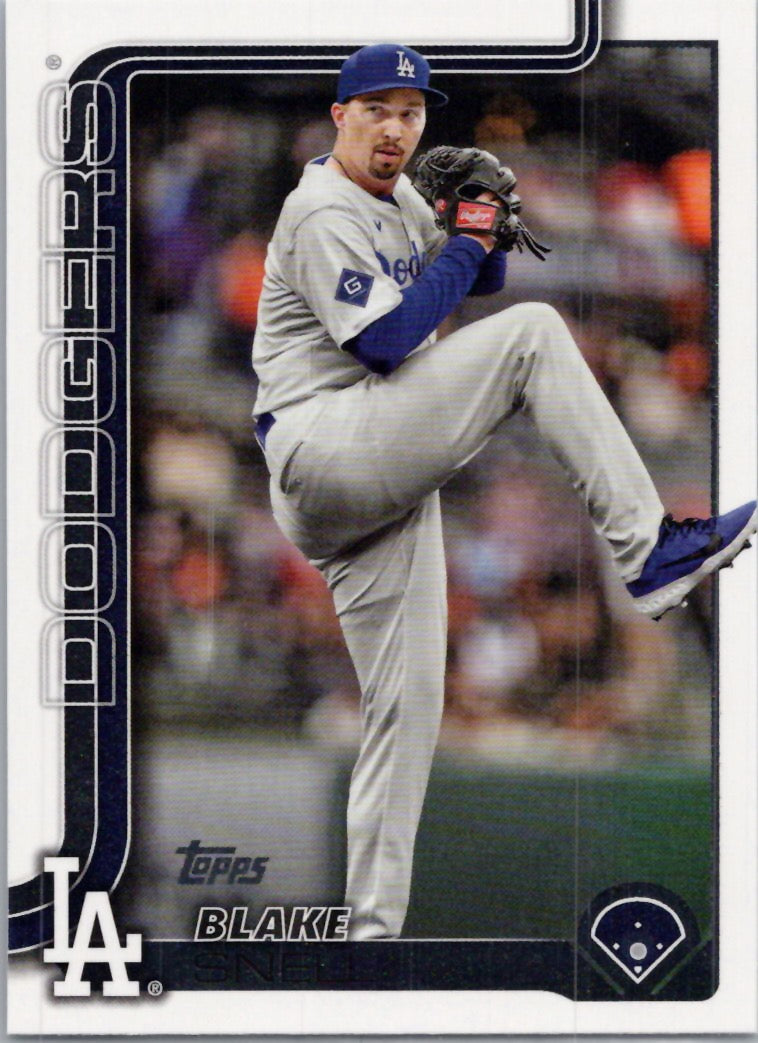 2025 Topps #676 Blake Snell Los Angeles Dodgers