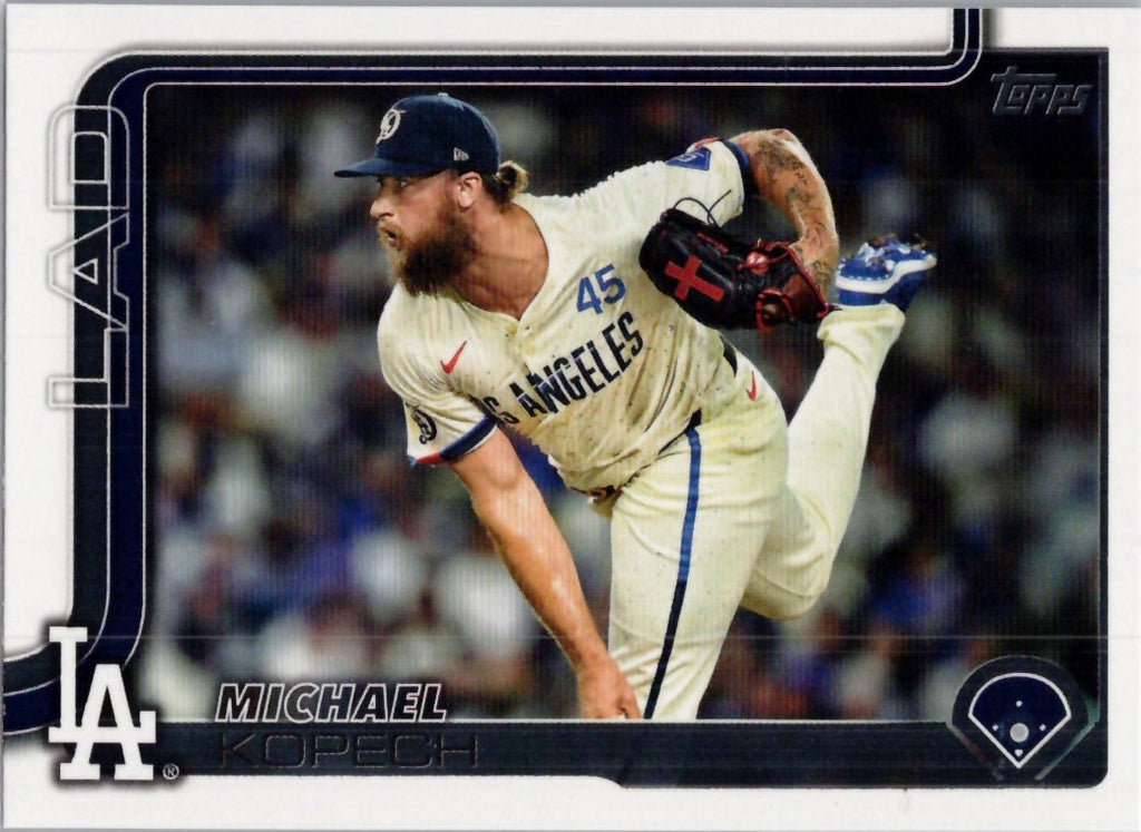 2025 Topps #611 Michael Kopech Los Angeles Dodgers