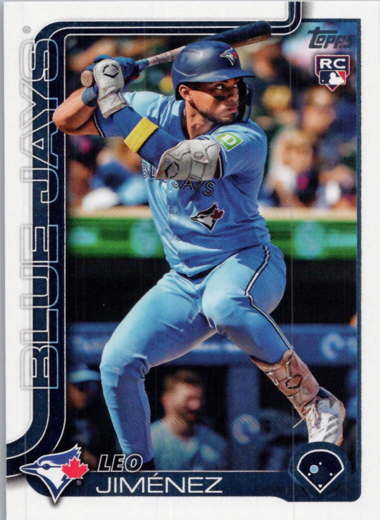 2025 Topps #535 Leo Jiménez Toronto Blue Jays