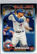 2024 Topps #72 George Springer Toronto Blue Jays