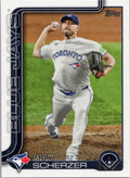 2025 Topps #686 Max Scherzer Toronto Blue Jays