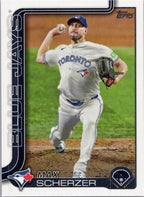 2025 Topps #686 Max Scherzer Toronto Blue Jays