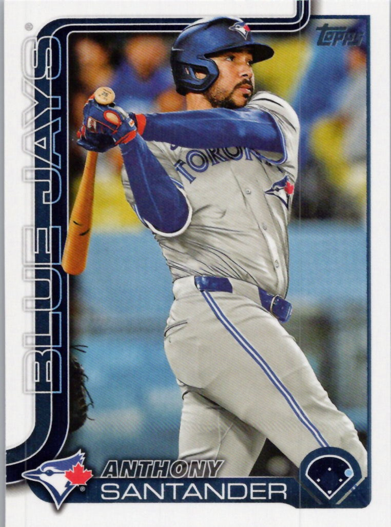 2025 Topps #586 Anthony Santander Toronto Blue Jays