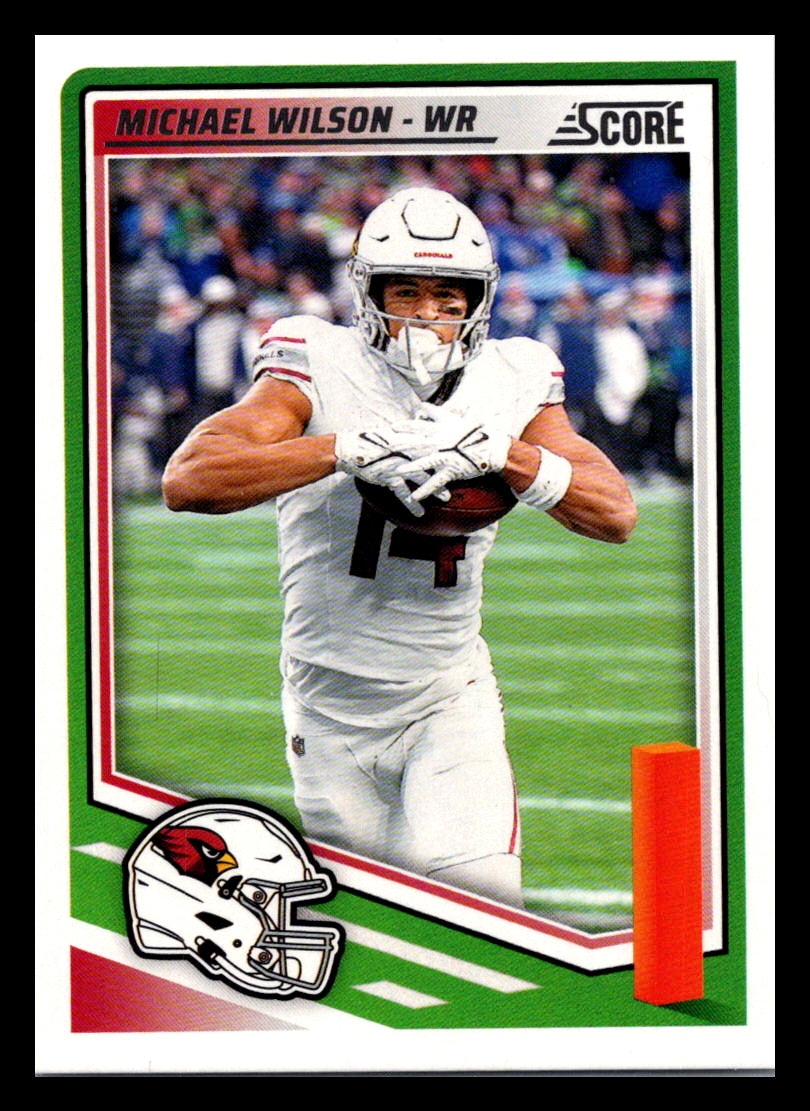 2025 Score #266 Michael Wilson Arizona Cardinals