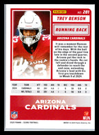2025 Score #281 Trey Benson Arizona Cardinals