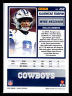 2025 Score #250 KaVontae Turpin Dallas Cowboys