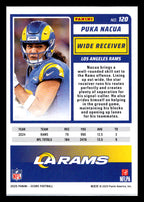 2025 Score #120 Puka Nacua Los Angeles Rams