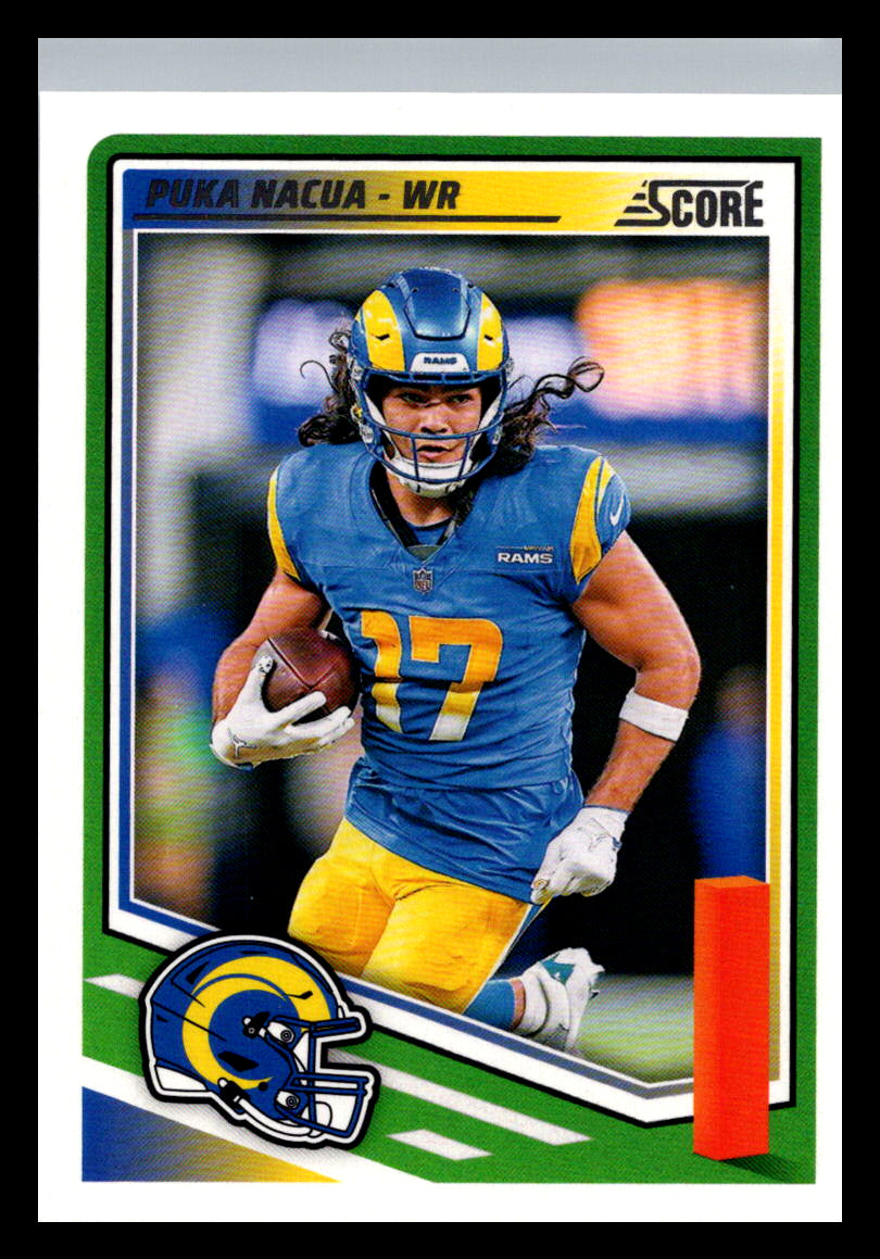 2025 Score #120 Puka Nacua Los Angeles Rams