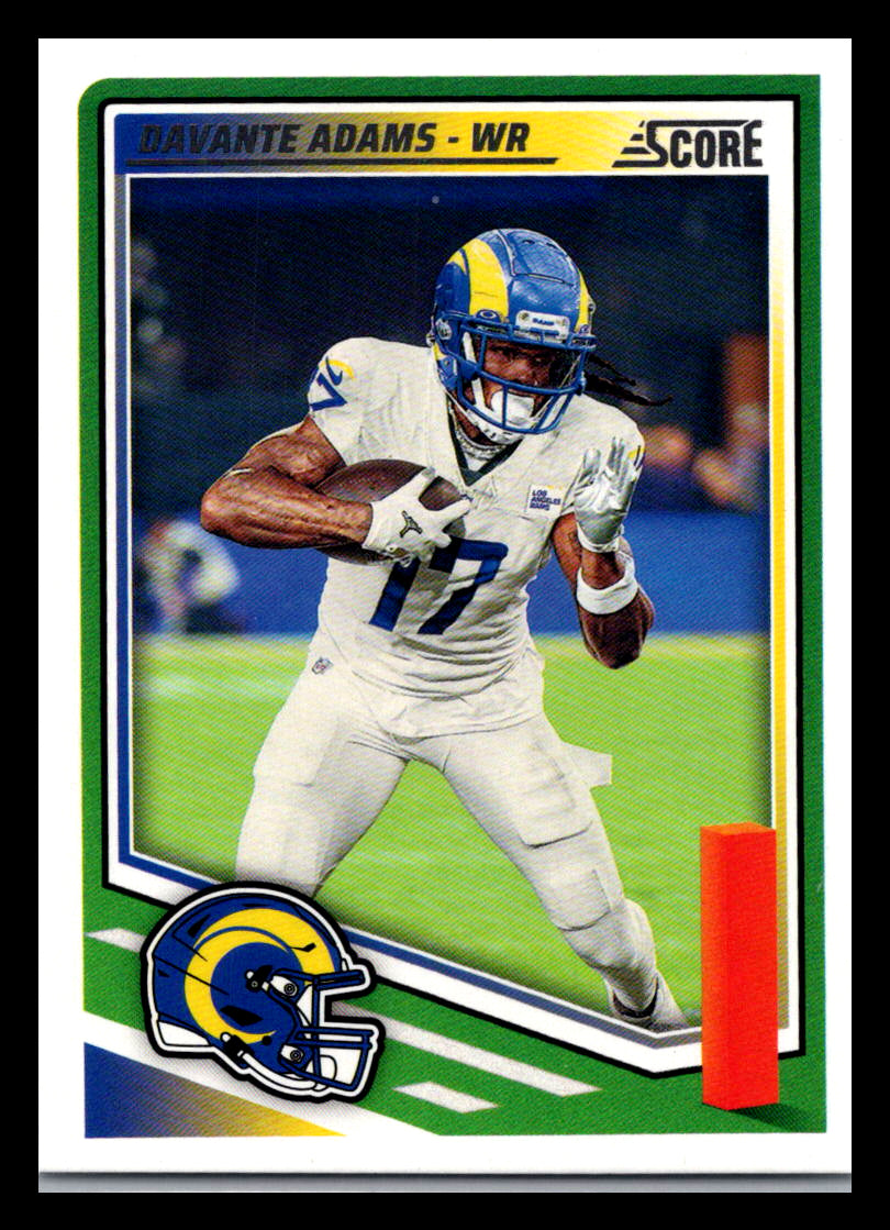 2025 Score #73 Davante Adams Los Angeles Rams