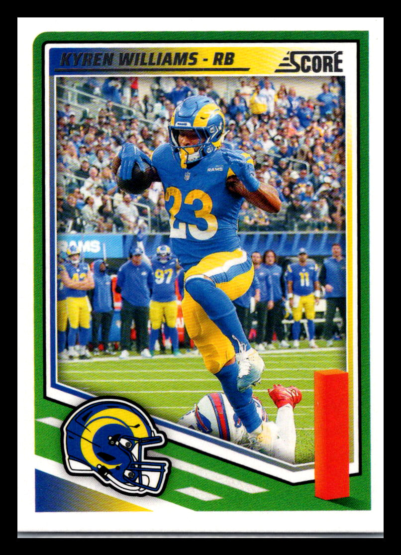 2025 Score #55 Kyren Williams Los Angeles Rams