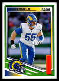 2025 Score #263 Braden Fiske Los Angeles Rams