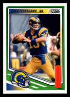 2025 Score #126 Vince Ferragamo Los Angeles Rams