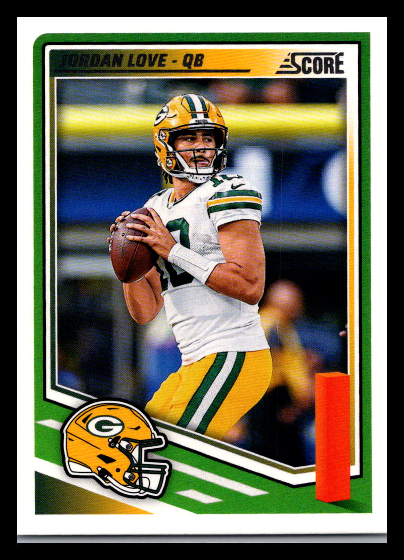 2025 Score #119 Jordan Love Green Bay Packers