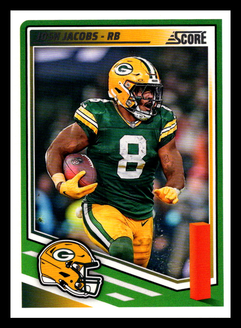2025 Score #190 Josh Jacobs Green Bay Packers