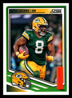 2025 Score #190 Josh Jacobs Green Bay Packers
