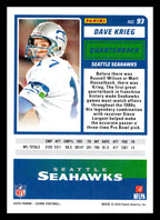 2025 Score #93 Dave Krieg Seattle Seahawks