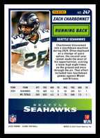 2025 Score #247 Zach Charbonnet Seattle Seahawks