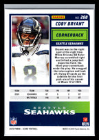 2025 Score #268 Coby Bryant Seattle Seahawks