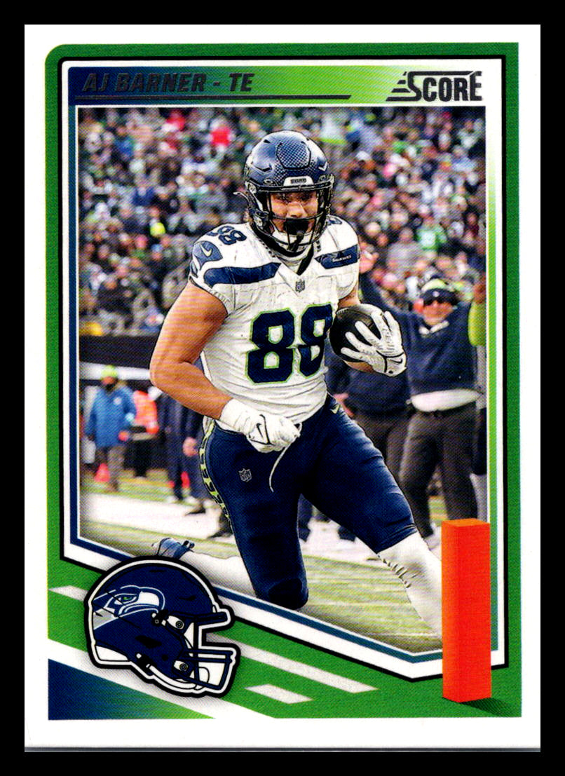 2025 Score #82 AJ Barner Seattle Seahawks