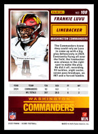 2025 Score #108 Frankie Luvu Washington Commanders