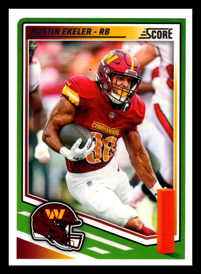 2025 Score #203 Austin Ekeler Washington Commanders
