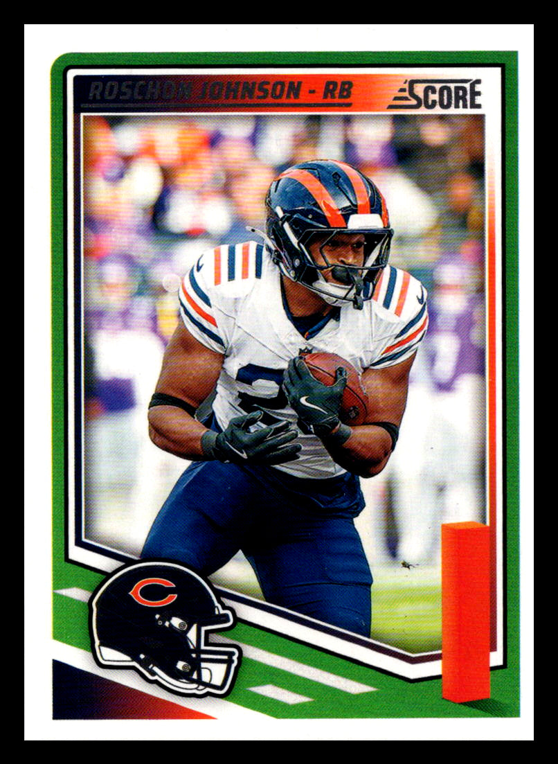 2025 Score #20 Roschon Johnson Chicago Bears