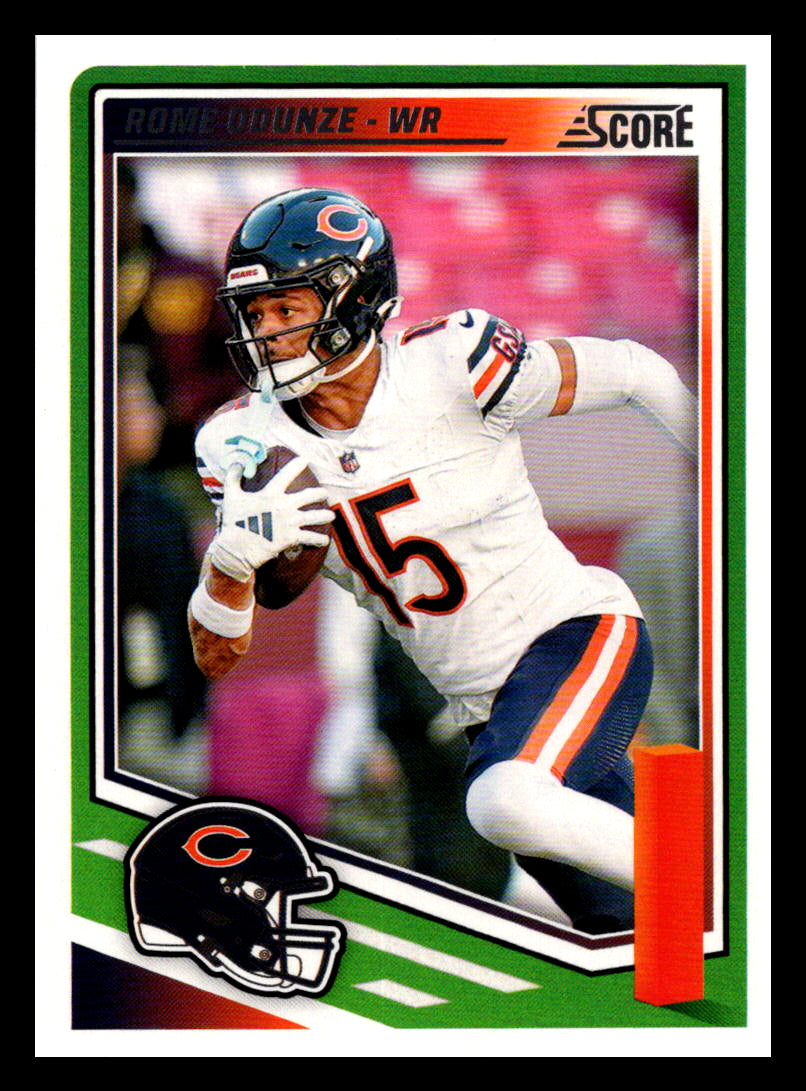 2025 Score #289 Rome Odunze Chicago Bears