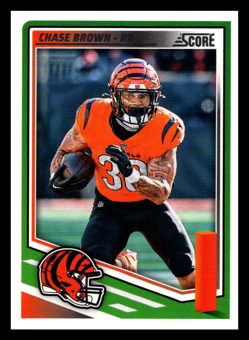 2025 Score #157 Chase Brown Cincinnati Bengals