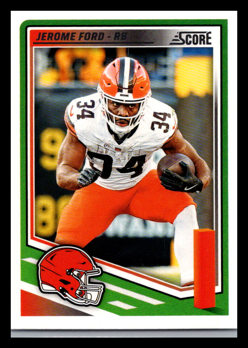 2025 Score #255 Jerome Ford Cleveland Browns