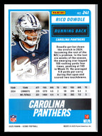 2025 Score #241 Rico Dowdle Carolina Panthers